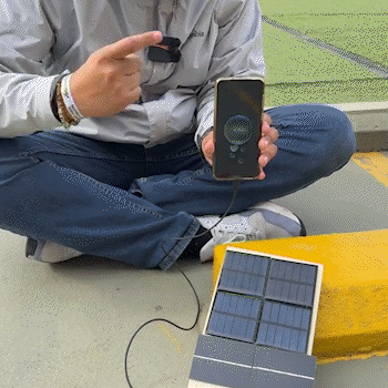 👉 LuminGo 12W – Cargador Solar Portátil Plegable 12W.