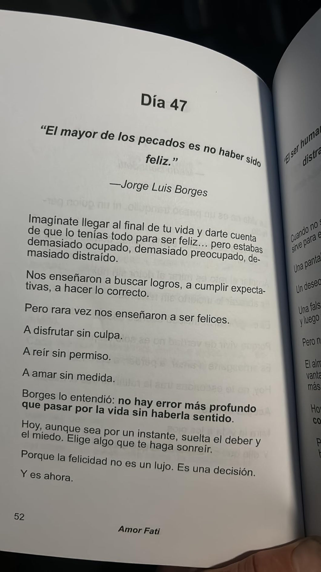 Libro Amor Fati: Ama Tu Destino