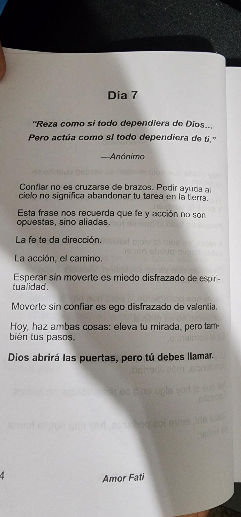 Libro Amor Fati: Ama Tu Destino