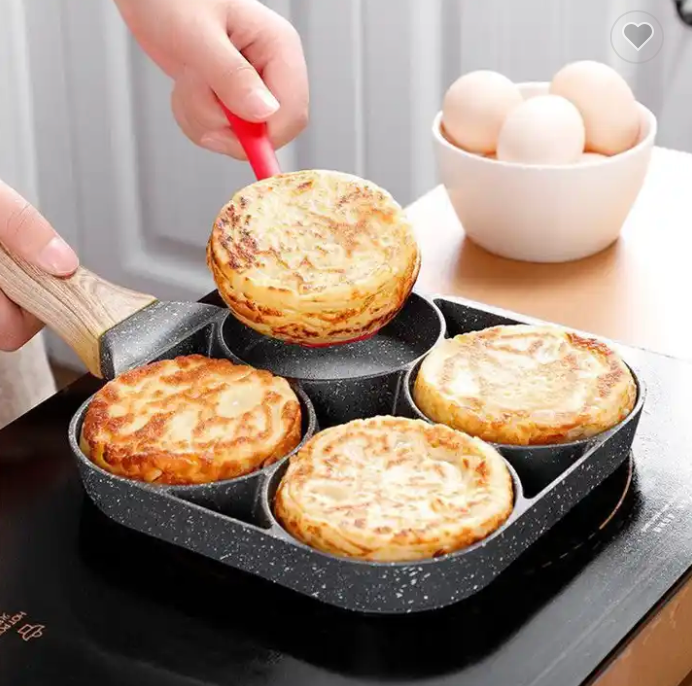 SARTEN PARA HUEVOS 4 PUESTOS