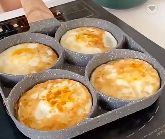 SARTEN PARA HUEVOS 4 PUESTOS